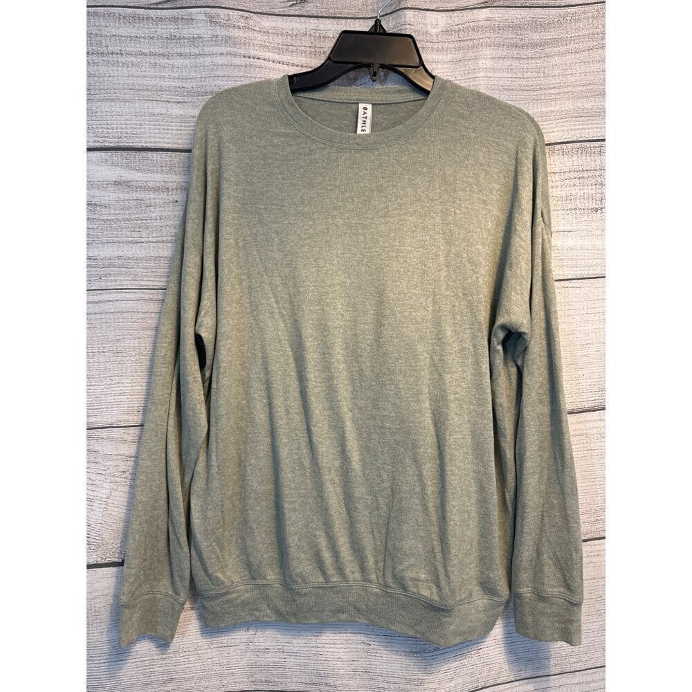Athleta Gray Crewneck Sweatshirt Size XS